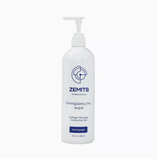 Zemits FirmingGenius Pro  Collagen Boosting Conductive Gel with Peptides, 16  oz