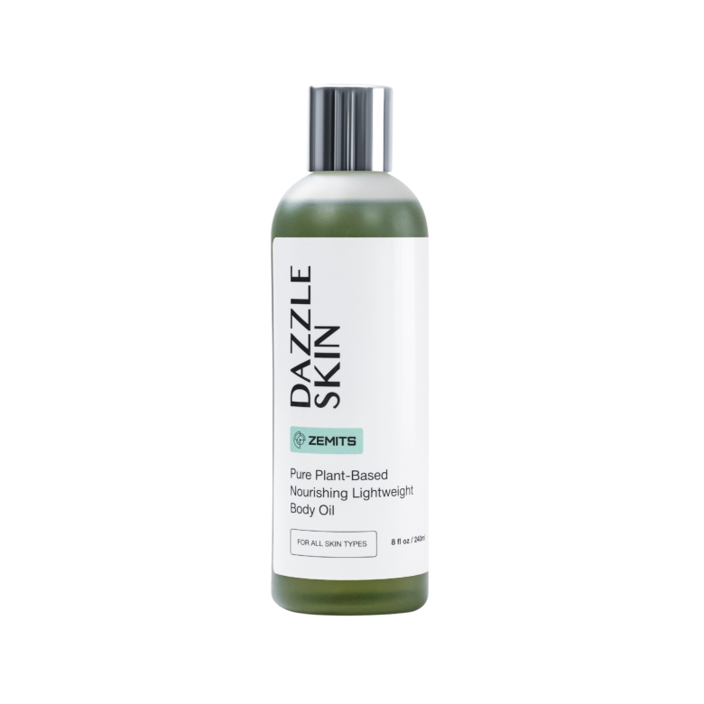 Zemits DazzleSkin Aceite de masaje nutritivo puro a base de plantas, 8 fl oz