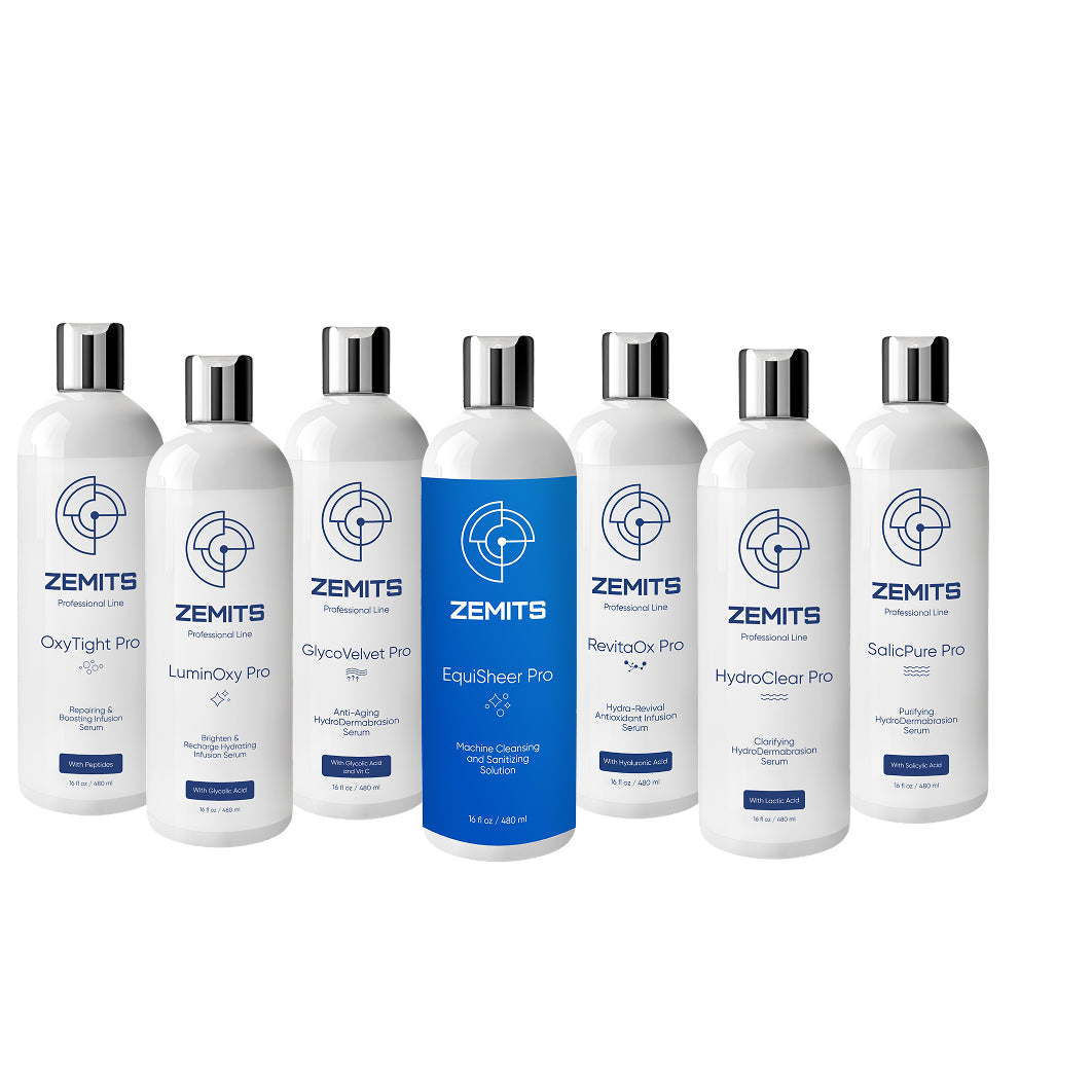 HydroDermabrasion & Infusion Pro Serums Set, 7 pcs