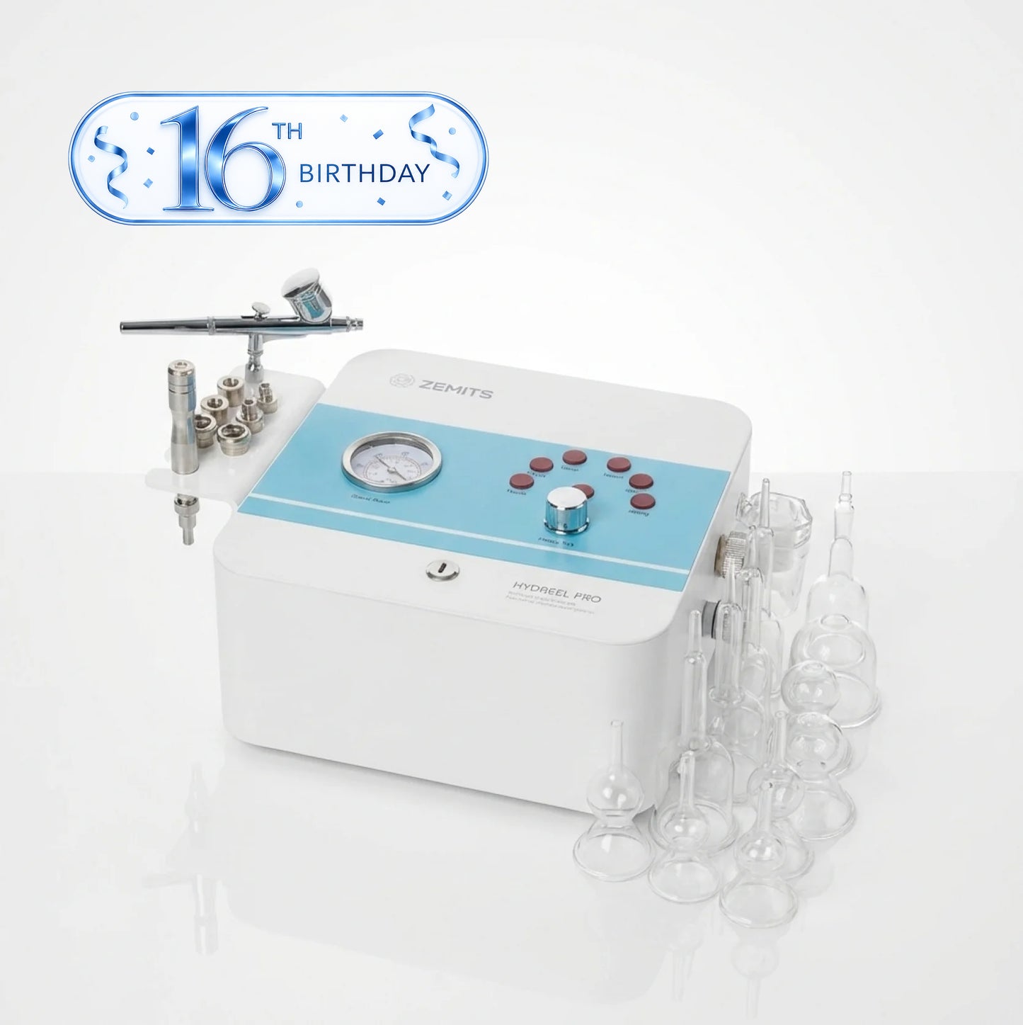 Sistema avançado de microdermoabrasão de diamante a vácuo Zemits JoliPeel Pro