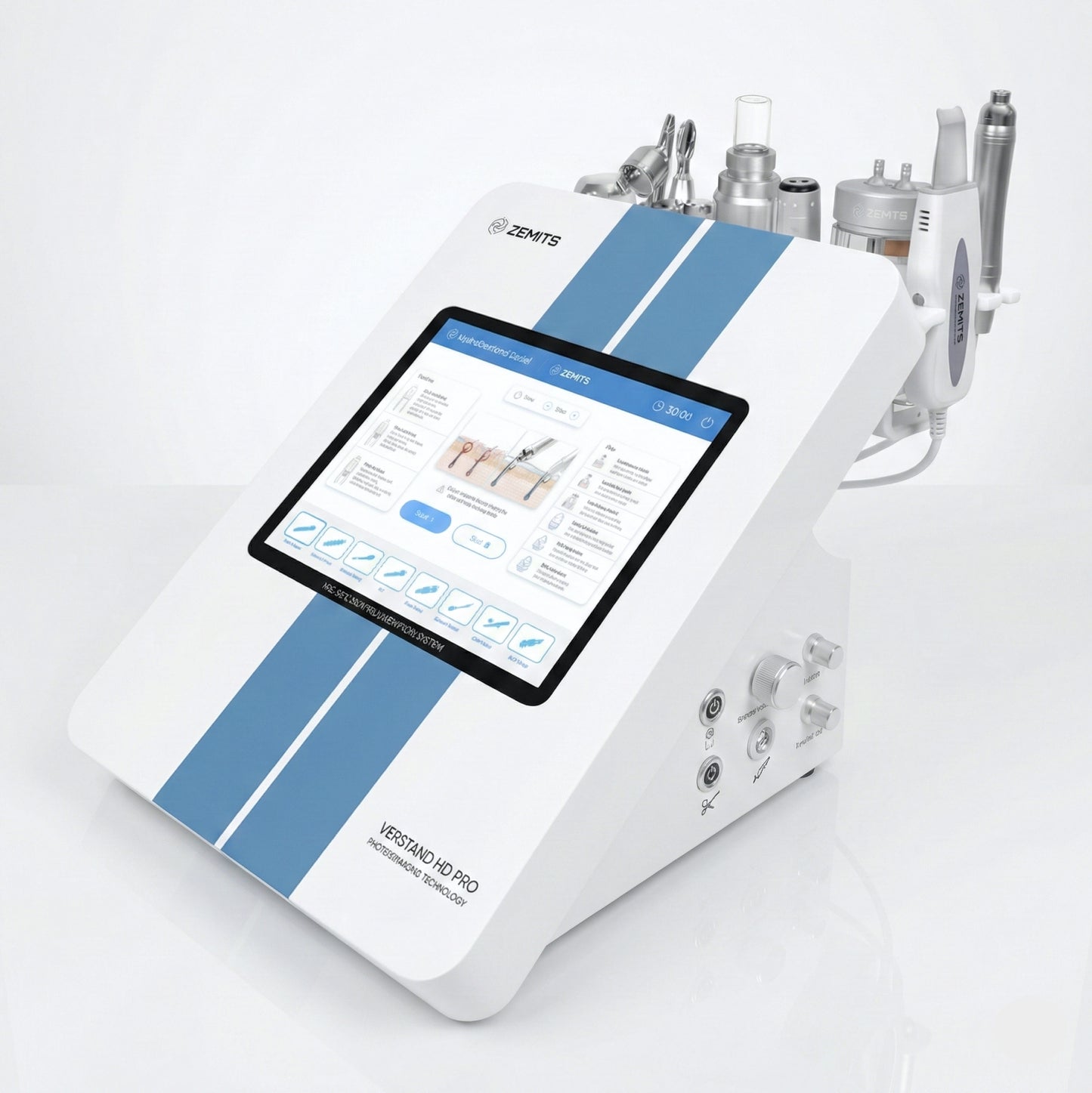 Zemits Verstand HD Pro High-Tech 8-in-1 HydroDiamond® Platform