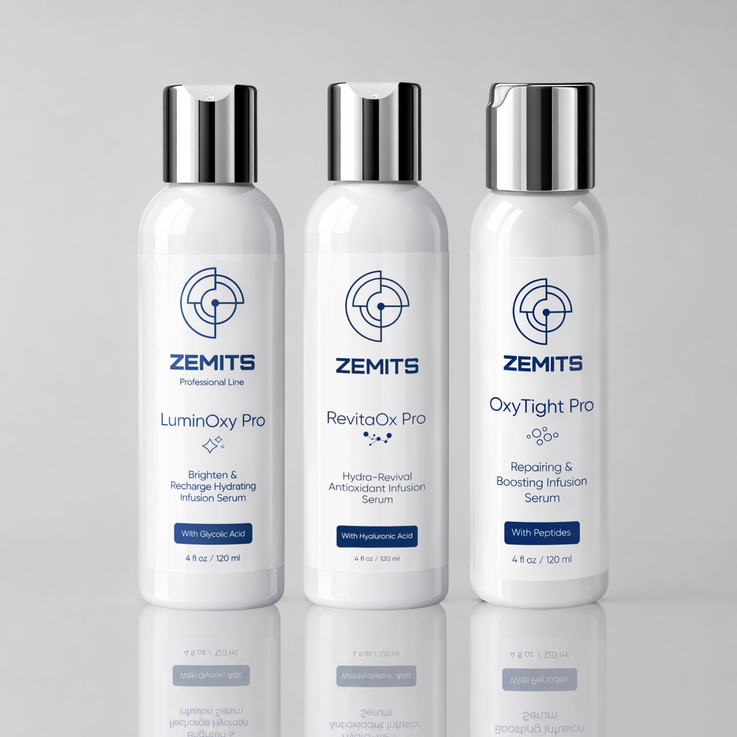 Zemits Glass Skin Serums Set 4 oz