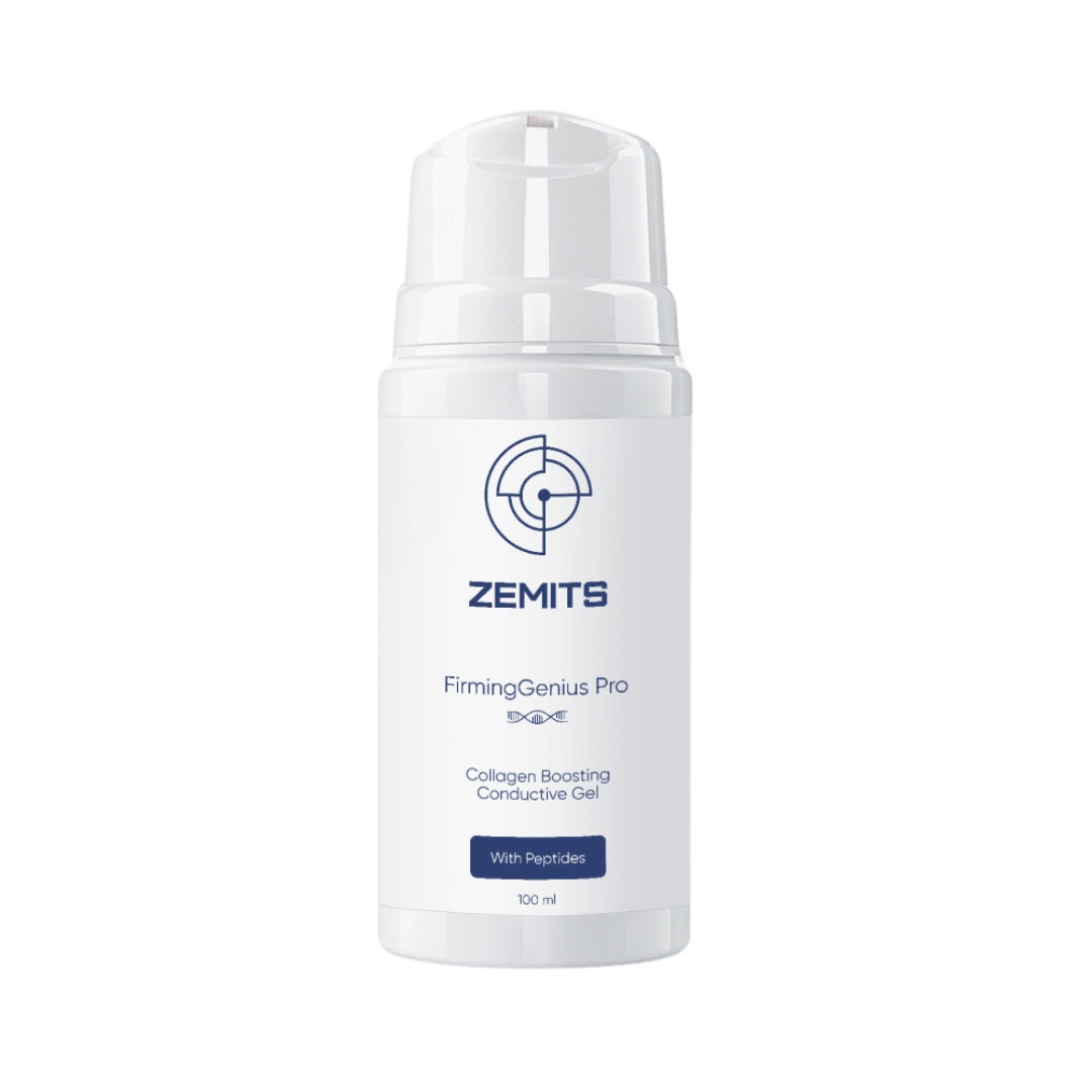 Zemits FirmingGenius Pro Collagen Boosting Gel Condutor com Peptídeos, 100 ml