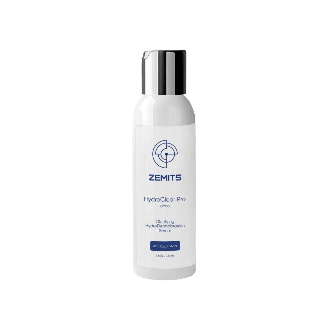 Zemits HydroClear Pro Clarifying HydroDermabrasion Serum with Lactic Acid, 4 fl oz