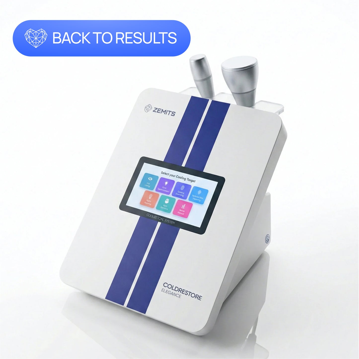 Zemits ColdRestore Elegance Skin Cold Wellness System