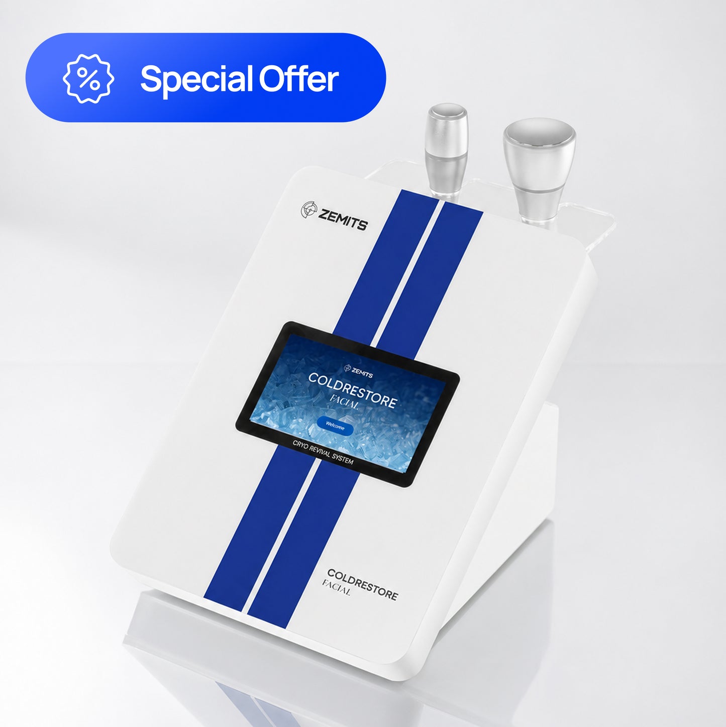 Zemits ColdRestore Facial Holistic Skin Rejuvenation Cold Therapy