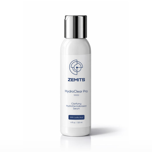 Zemits HydroClear  Pro Clarifying HydroDermabrasion Serum with Lactic Acid, 4 fl oz