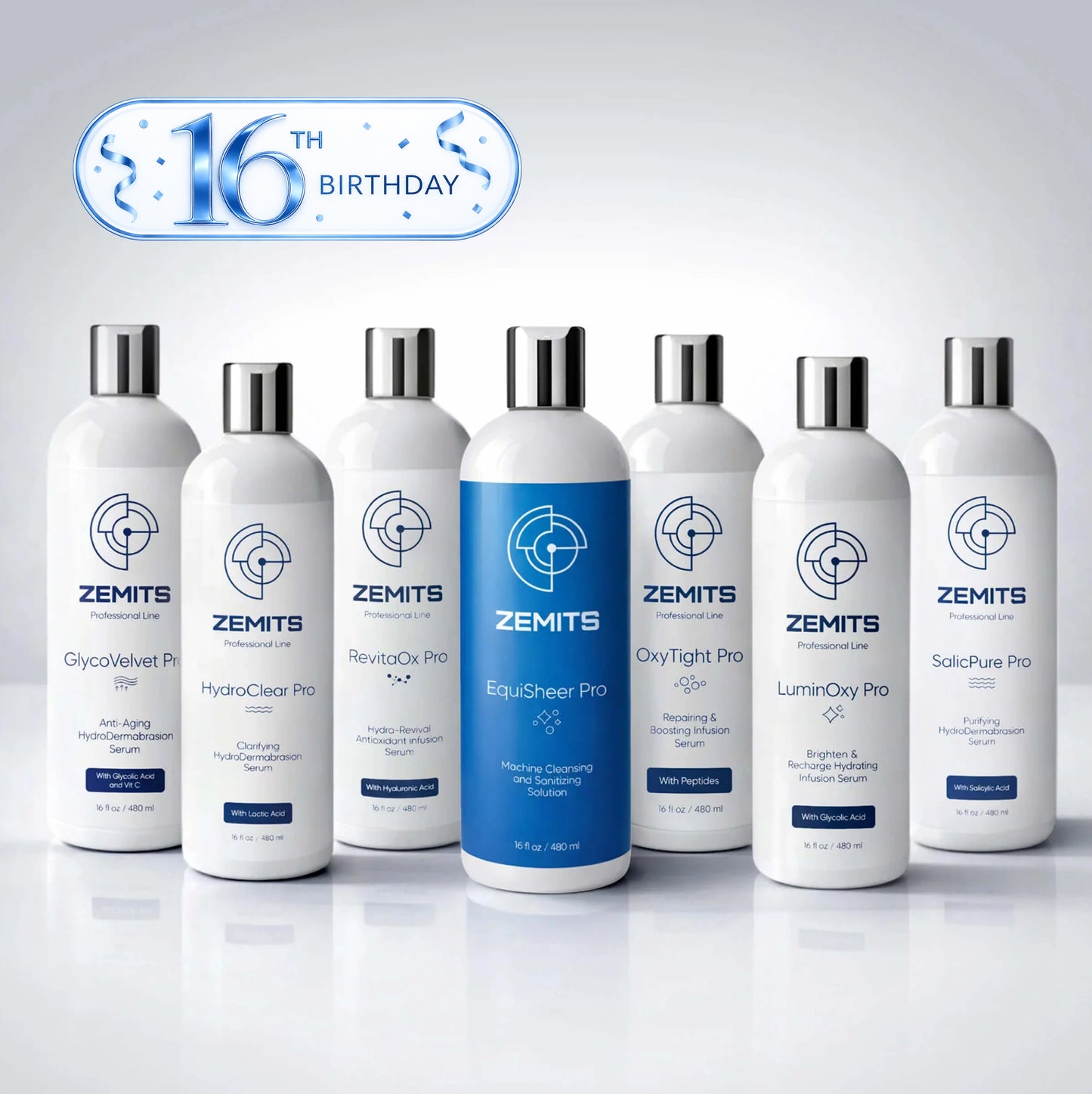 HydroDermabrasion & Infusion  Pro Serums Set, 7 pcs