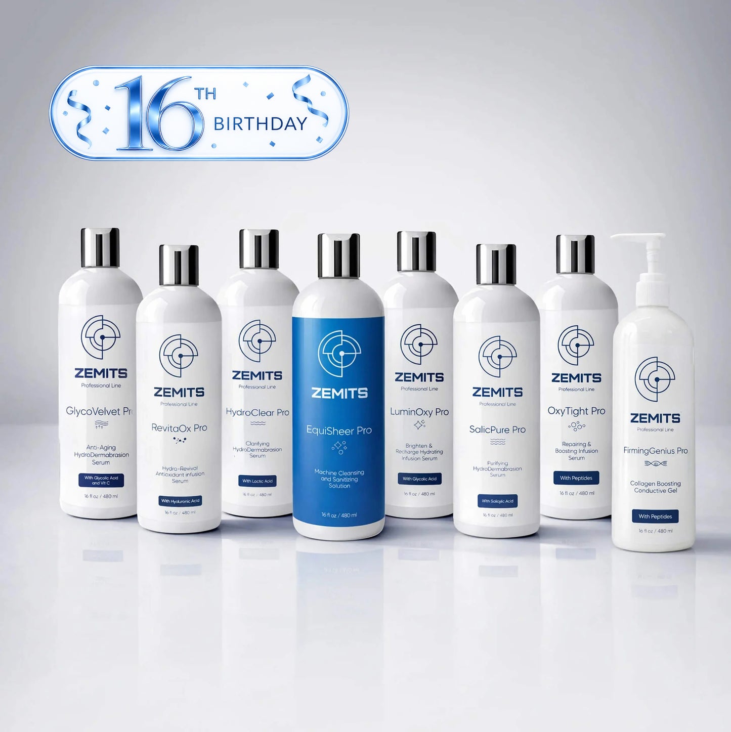 HydroDermabrasion & Infusion Pro Serums Set, 8 pcs
