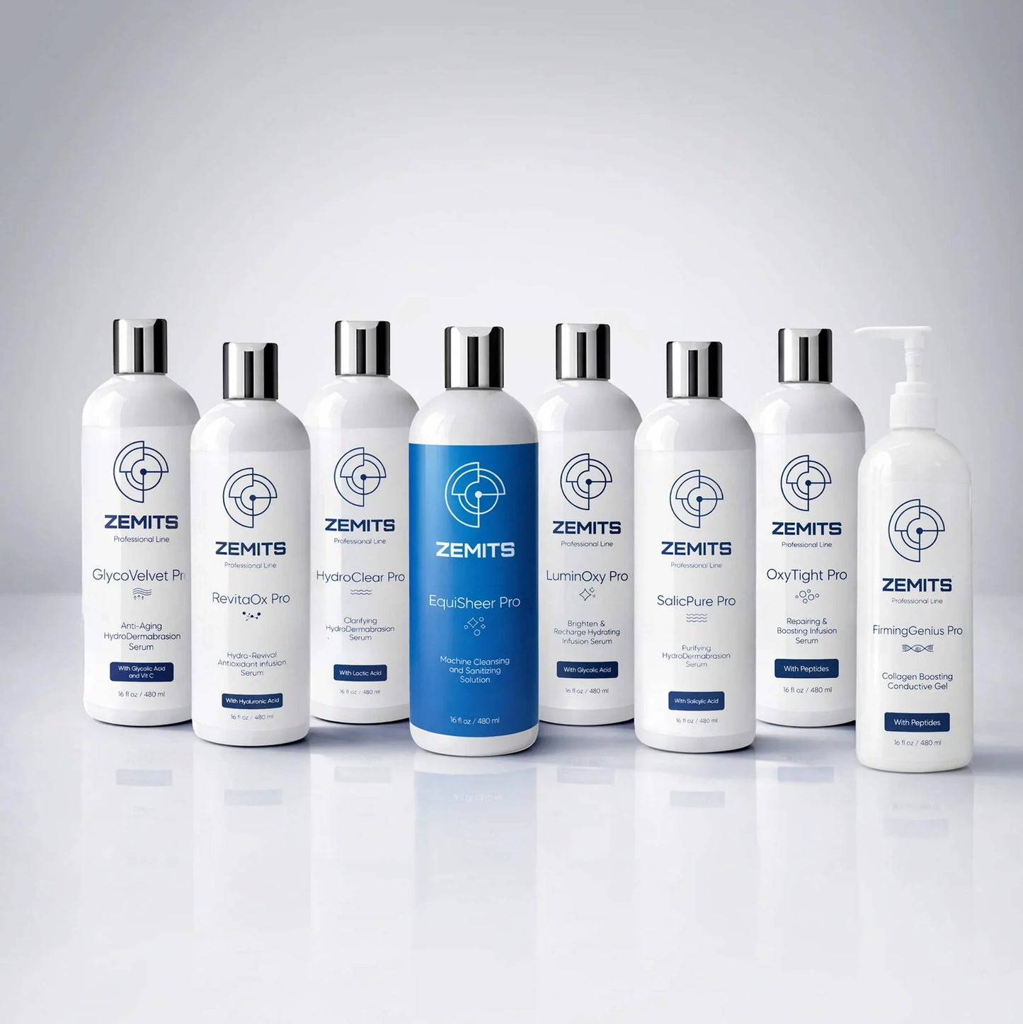 HydroDermabrasion & Infusion Pro Serums Set, 8 pcs