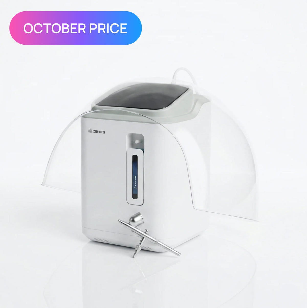 Sistema facial Zemits OxiVelour True OxyDome