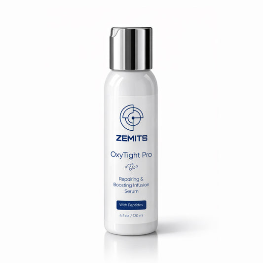 Zemits OxyTight Pro Repairing & Boosting Infusion Serum with Peptides, 4 fl oz
