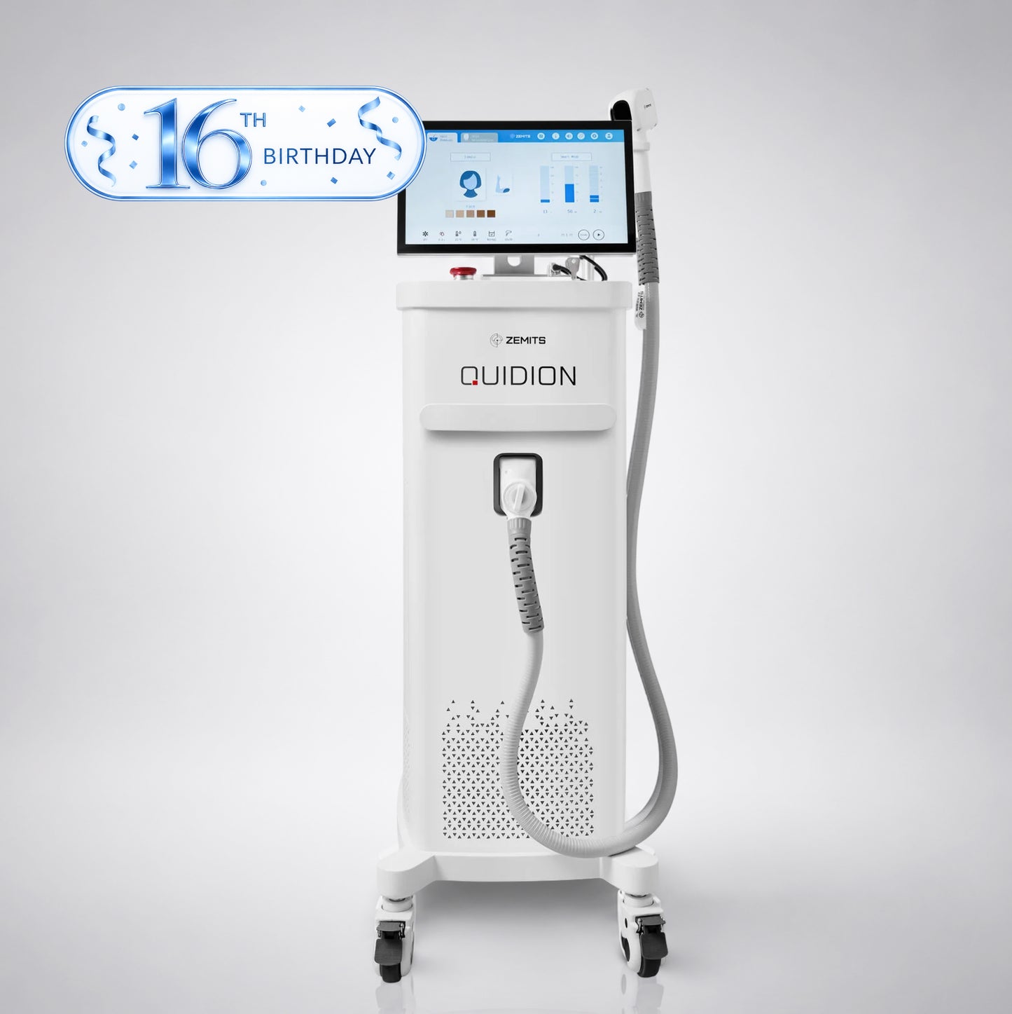 Zemits Quidion NG Laser Hair Removal: Ice-cold comfort. Professional precision. Predictable results