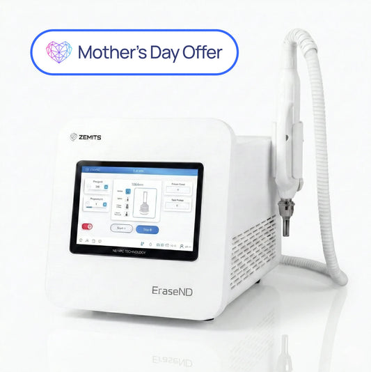 Zemits EraseND Tattoo Removal, PMU, Carbon Peel