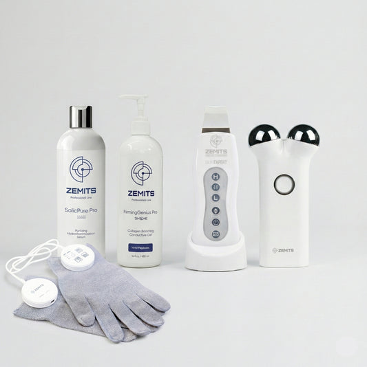 Kit Estético para Rejuvenescimento da Pele Zemits