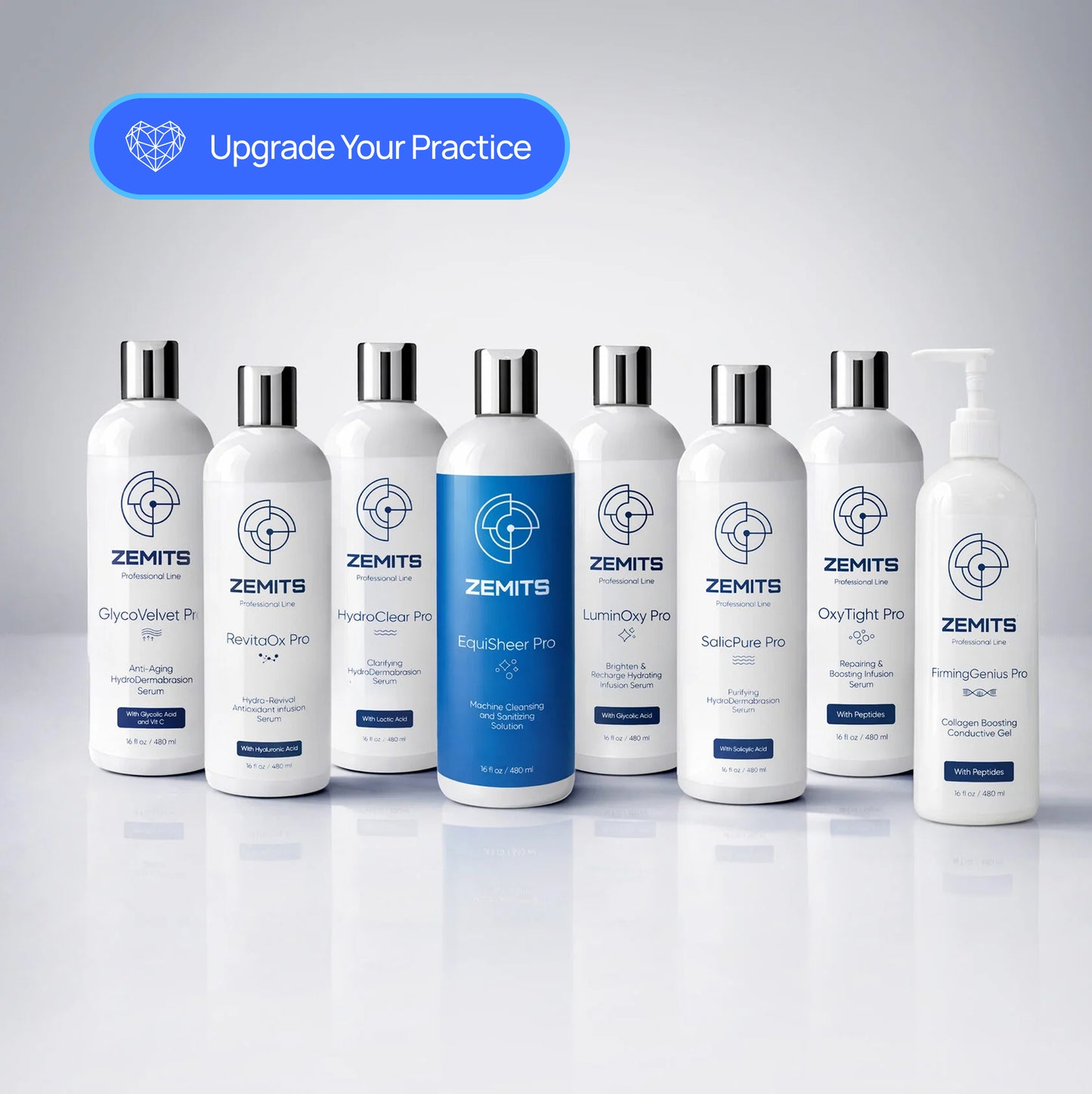 HydroDermabrasion & Infusion Pro Serums Set, 8 pcs