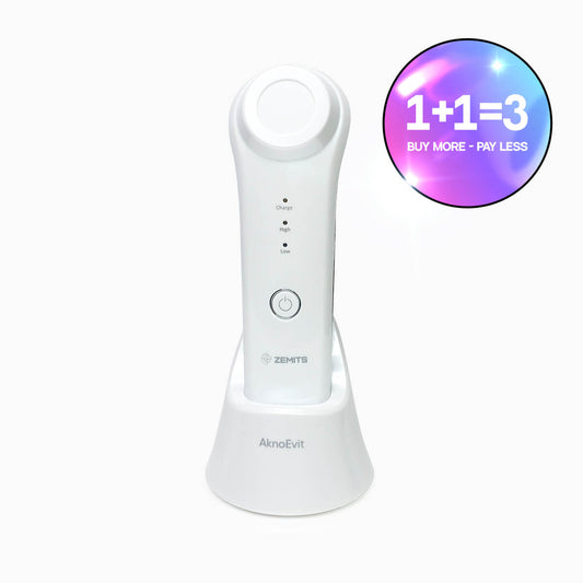 Sistema de tratamento de acne e rejuvenescimento da pele Zemits AknoEvit
