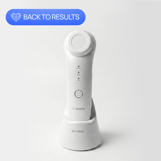 Sistema de tratamento de acne e rejuvenescimento da pele Zemits AknoEvit