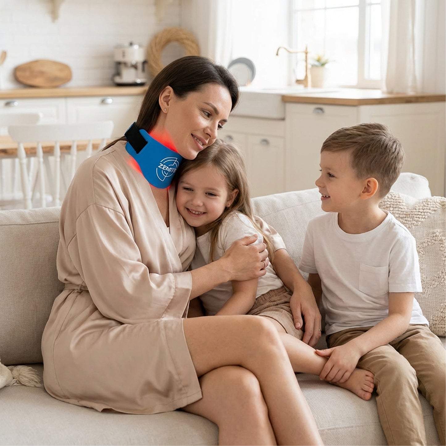 Sistema de terapia de luz LED Zemits EcliPure para el rejuvenecimiento del cuello