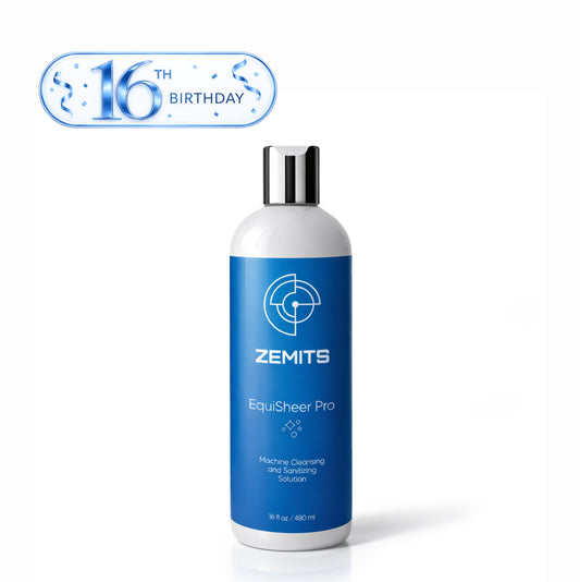 Zemits EquiSheer PRO Machine Cleansing and Sanitizing Solution, 16 fl oz