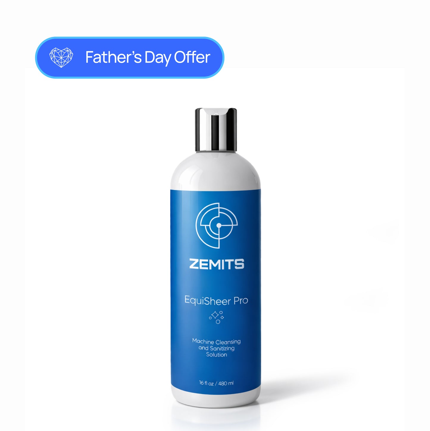 Zemits EquiSheer PRO Machine Cleansing and Sanitizing Solution, 16 fl oz