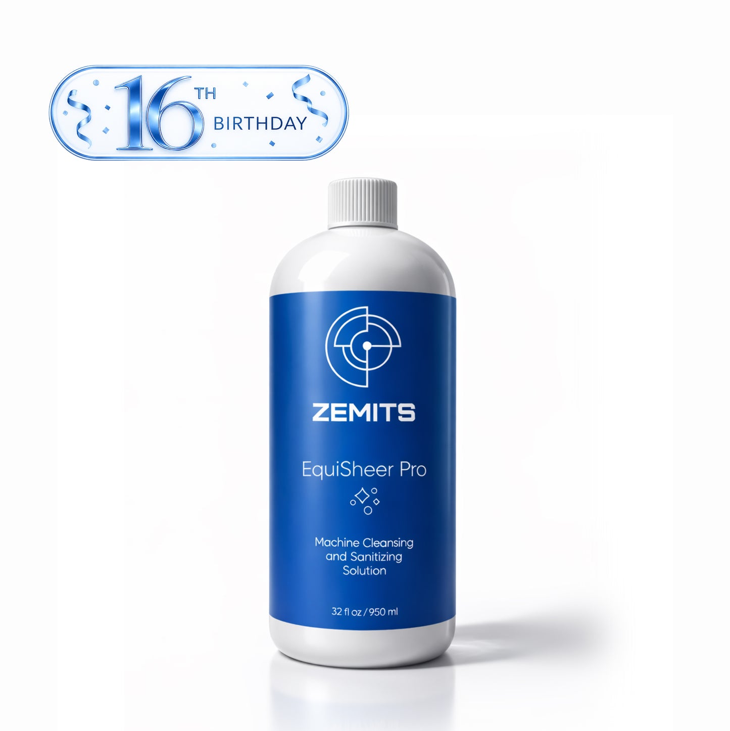 Zemits EquiSheer Pro Machine Cleansing and Sanitizing Solution, 32 fl oz