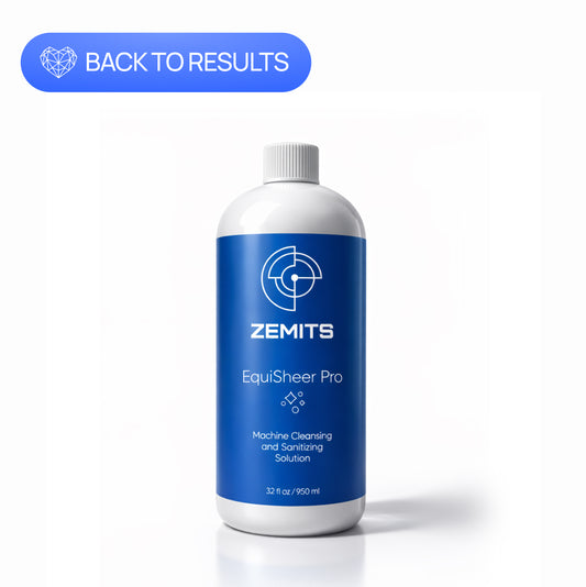 Zemits EquiSheer Pro Machine Cleansing and Sanitizing Solution, 32 fl oz