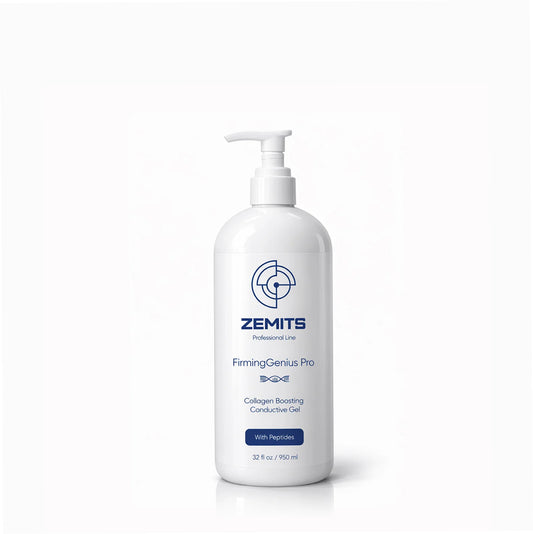 Zemits FirmingGenius Pro Collagen Boosting Conductive Gel with Peptides, 32 oz