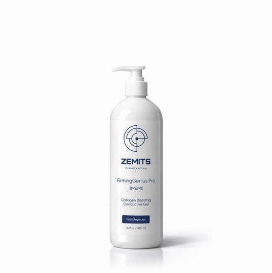 Zemits FirmingGenius Pro  Collagen Boosting Conductive Gel with Peptides, 16  oz