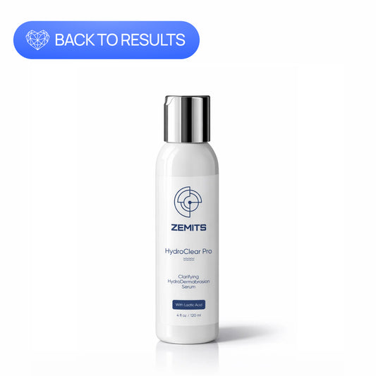 Z-HydroClear Suero clarificante de ácido láctico hidrodermoabrasión, 16 fl oz 