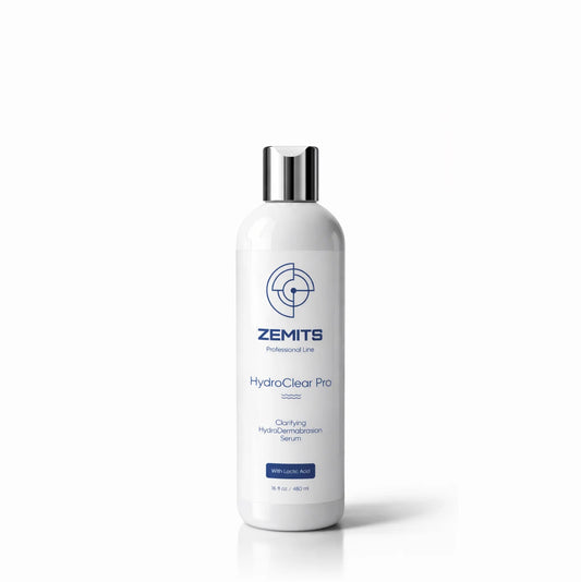 Zemits HydroClear  Pro Clarifying HydroDermabrasion Serum with Lactic Acid, 16 fl oz