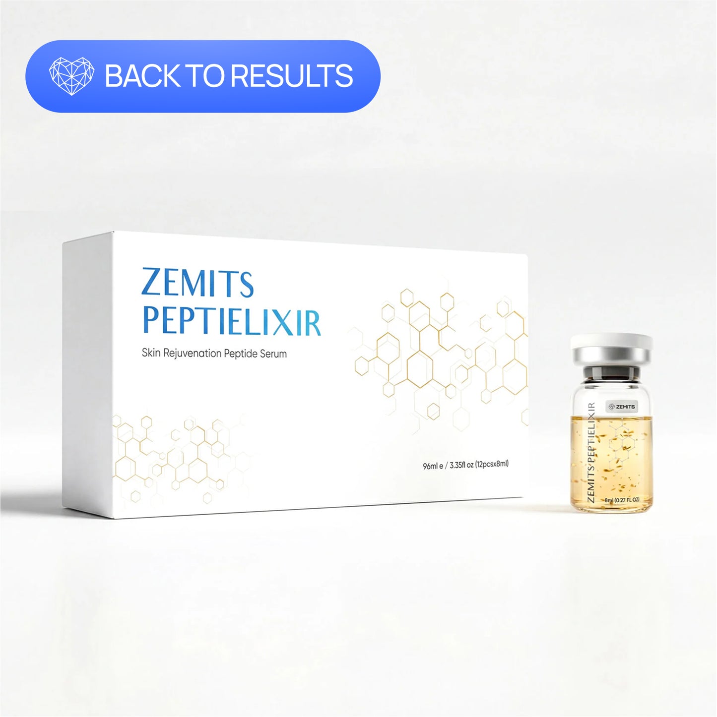 Zemits PeptiElixir Peptide Serum for Needle-Free Mesotherapy