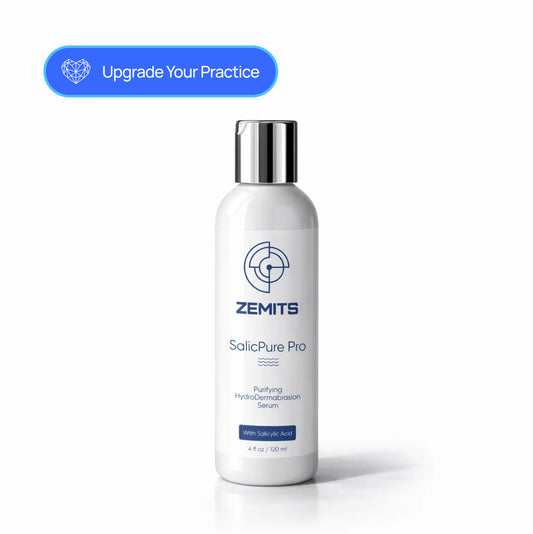 Soro purificante de hidrodermoabrasão Zemits SalicPure Pro com ácido salicílico, 4 fl oz