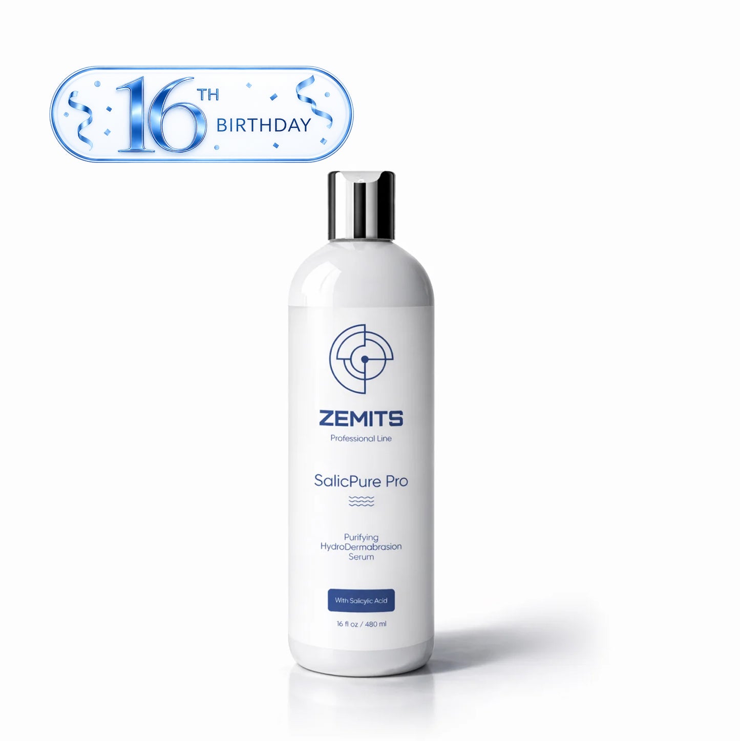 Zemits SalicPure Pro  Purifying HydroDermabrasion Serum with Salicylic Acid, 16 fl oz