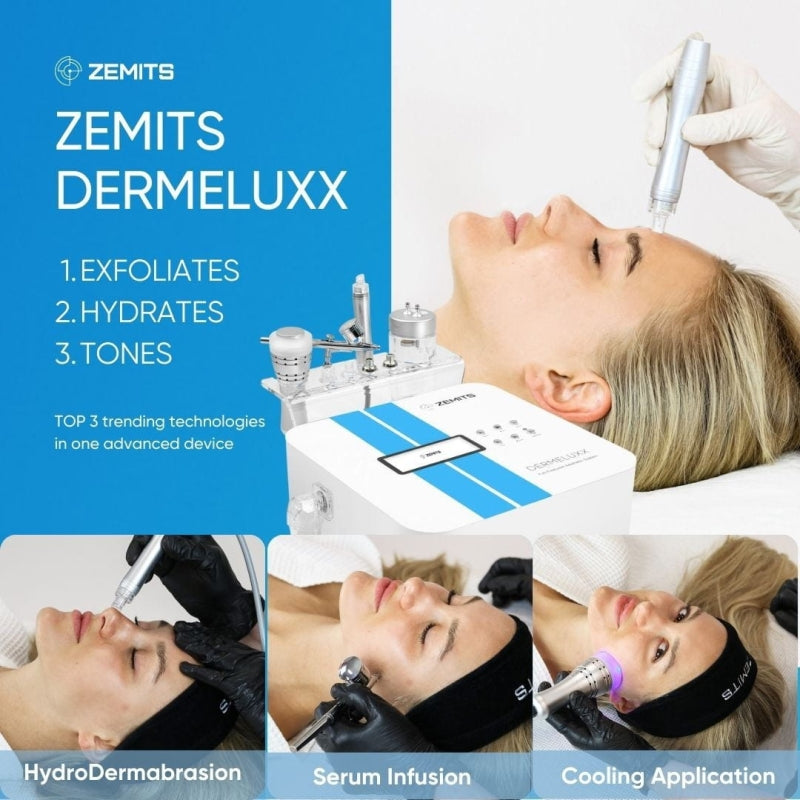 Zemits DermeLuxx PRO Top-Rated HydroDermabrasion System