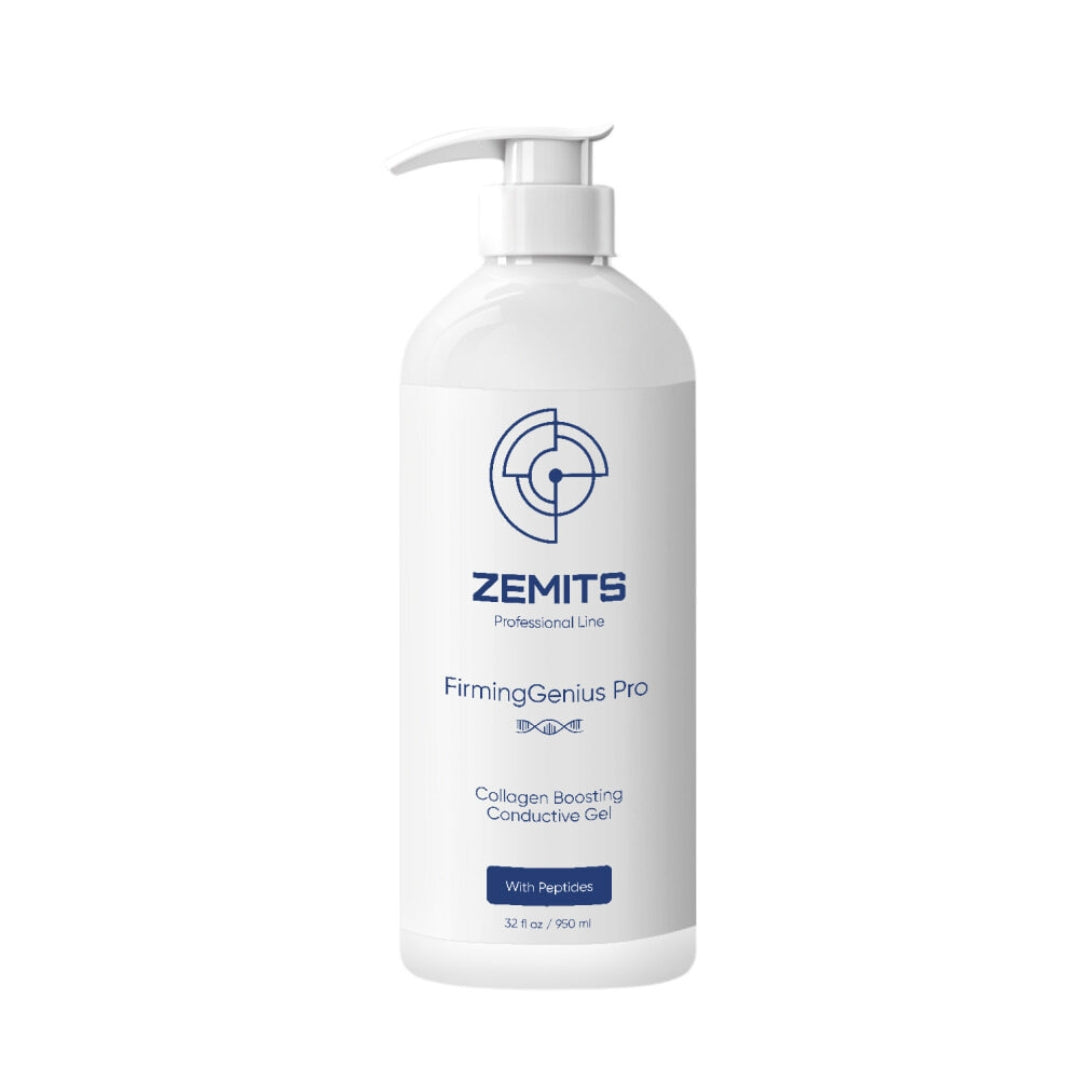 Zemits FirmingGenius Pro Collagen Boosting Conductive Gel with Peptides, 32 oz