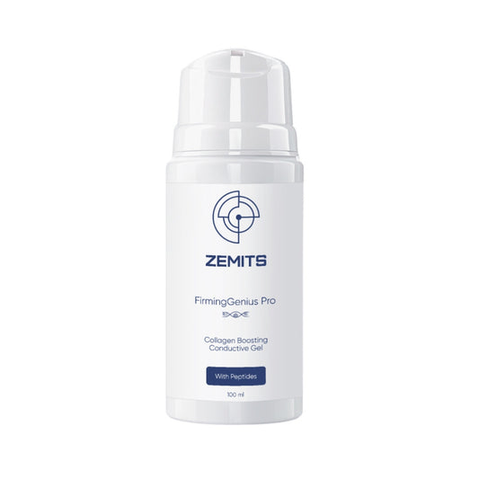 Zemits FirmingGenius Pro Collagen Boosting Gel Condutor com Peptídeos, 100 ml