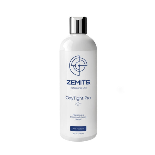 Soro de infusão reparador e estimulante Zemits OxyTight Pro com peptídeos, 16 fl oz