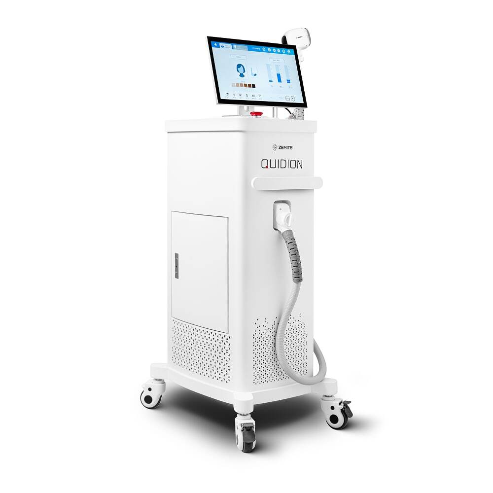Zemits Quidion NG Laser Hair Removal: Ice-cold comfort. Professional precision. Predictable results