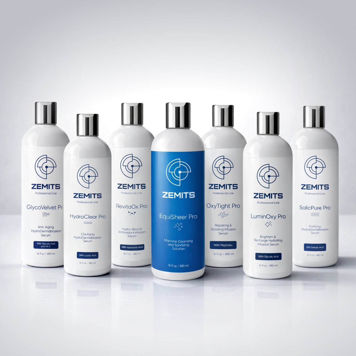 HydroDermabrasion & Infusion  Pro Serums Set, 7 pcs