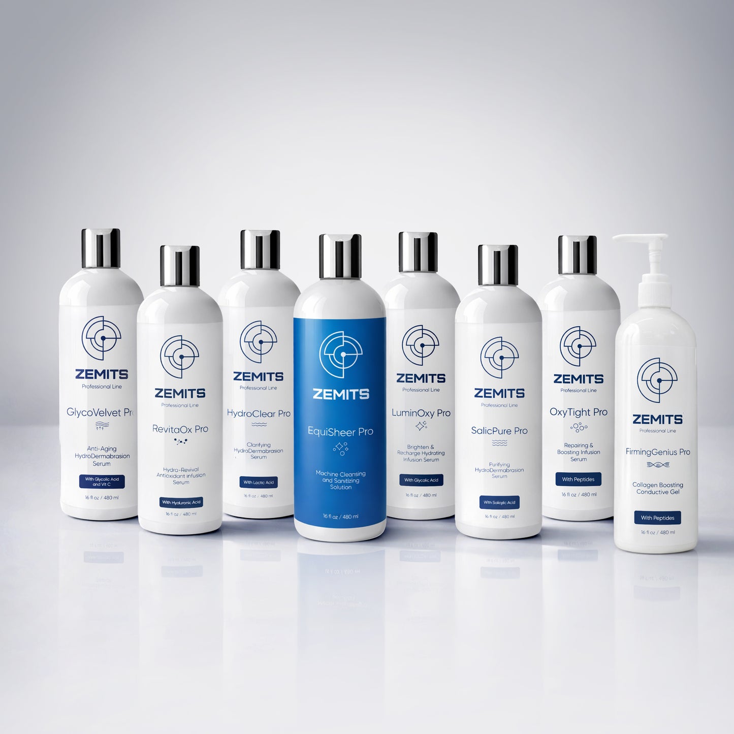 HydroDermabrasion & Infusion Pro Serums Set, 8 pcs