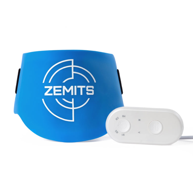 Sistema de terapia de luz LED Zemits EcliPure para rejuvenescimento do pescoço